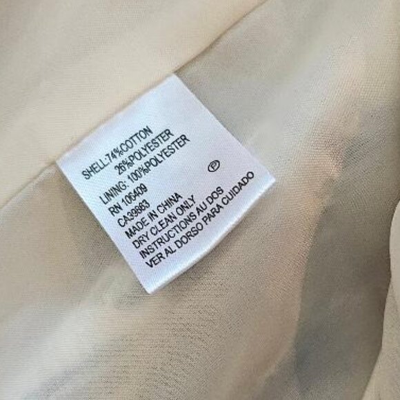 TAHARI Arthur S. Levine Women's Blue & White Jacket - Size 18 NWT - Picture 6 of 6